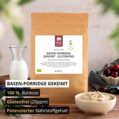 Basen-Porridge, glutenfrei, bio, roh, 500 g