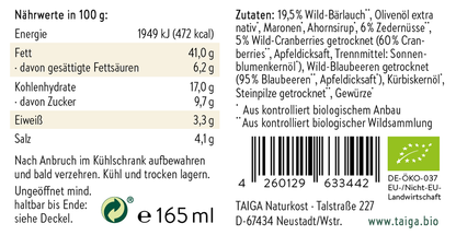 Sibirisches Bären-Pesto, bio, Roh, 140 g