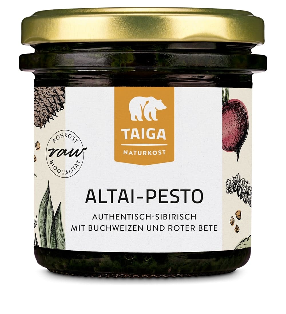 Altai-Pesto, bio, Roh, 140 g