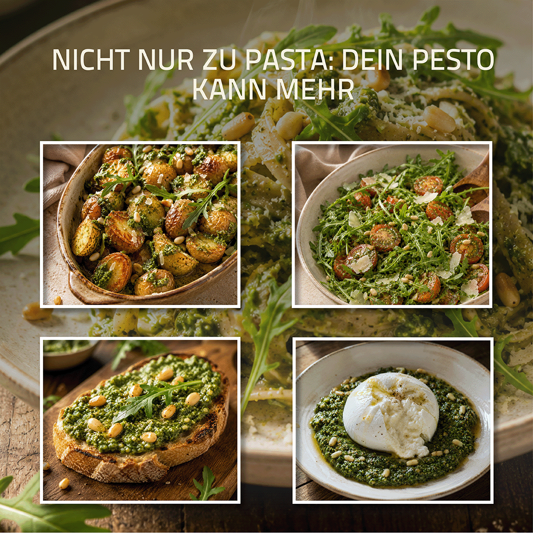 Zedernuss-Pesto-Set zum Selbermachen