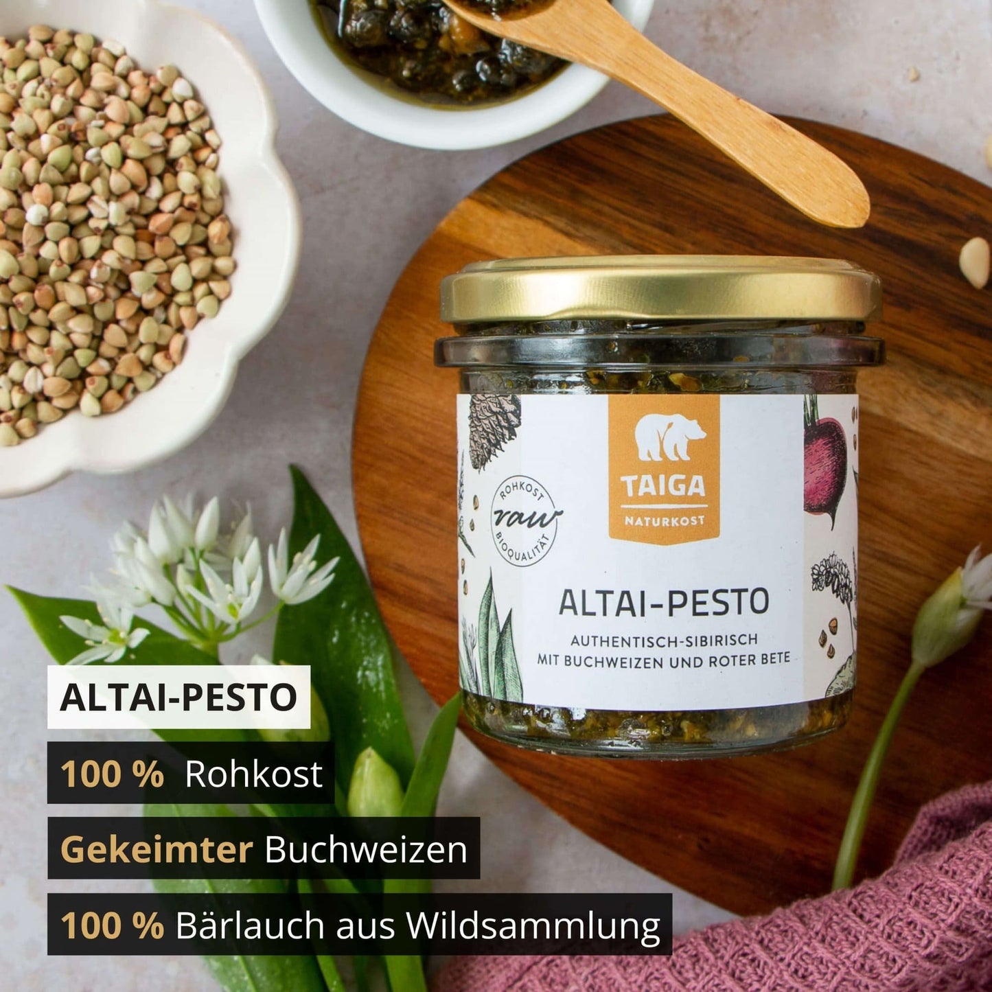 Pesto-Quartett 4 x einzigartig lecker