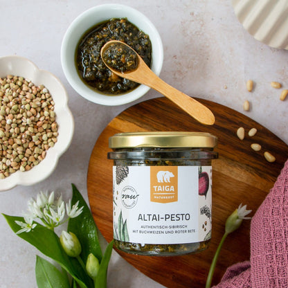 Altai-Pesto, bio, Roh, 140 g