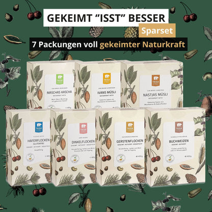 Gekeimt isst besser-Set, 7x volle Keim-Power 2800 g