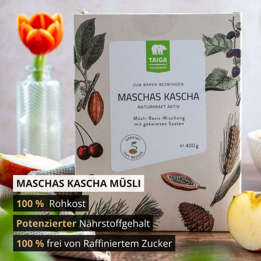 Maschas Kascha, Basis-Müsli gekeimt, bio