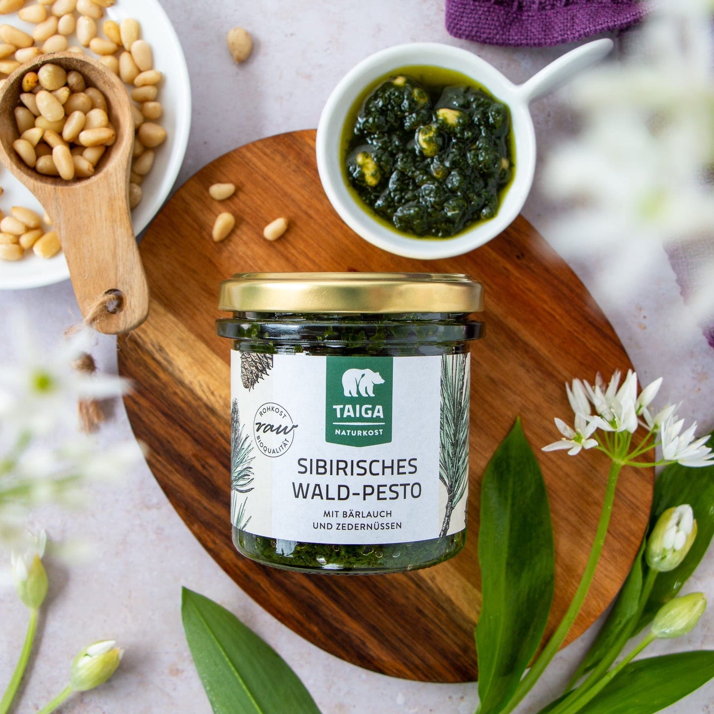 Sibirisches Waldpesto, bio, roh, 140 g