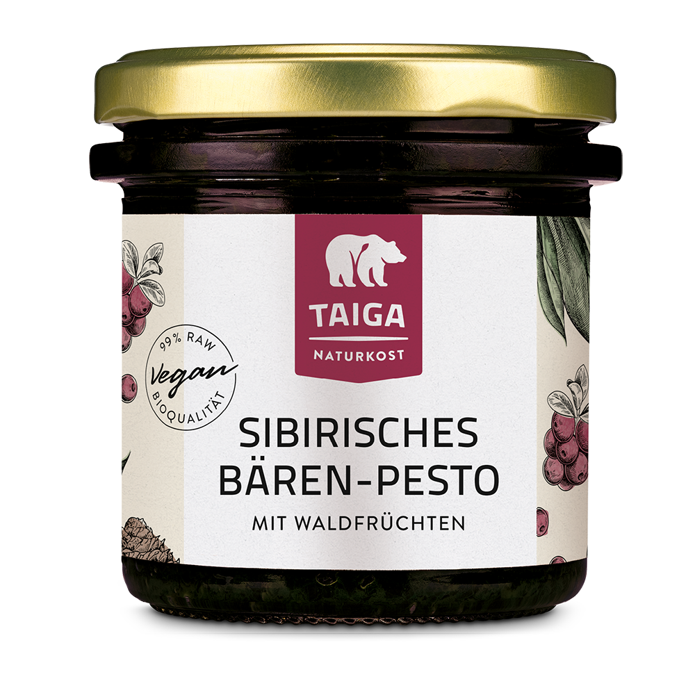 Sibirisches Bären-Pesto, bio, Roh, 140 g