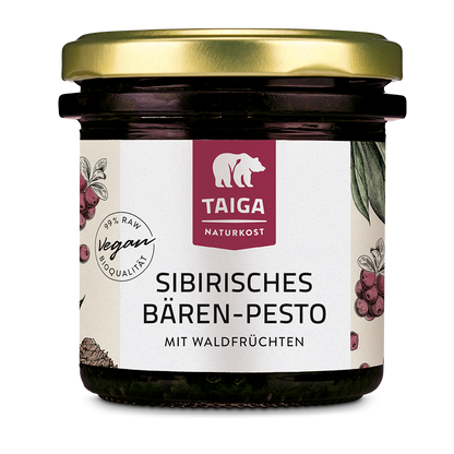 Sibirisches Bären-Pesto, bio, Roh, 140 g